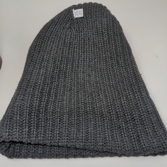 NVA Compassion First Hospital Men's Knit Beanie Hat Cap Gray Embroidered Logo - Picture 9 of 11